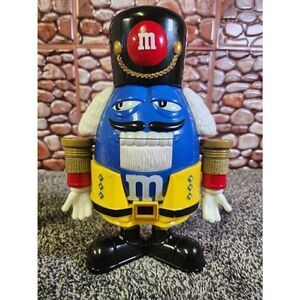 Vintage M&M Toy Soldier Candy Dispenser Decor collectable keepsake